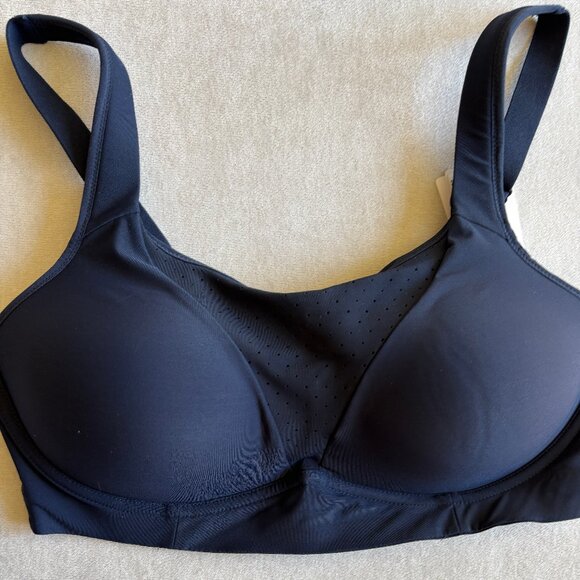 LULULEMON RUN TIMES BRA Women's Size 38D Blue Running High Intensity NWT - Picture 3 of 10